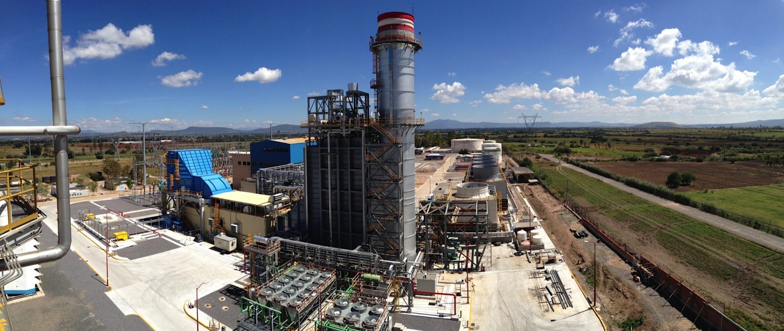 Construcción de la central de ciclo combinado El Sauz II en Querétaro por Energy & Commerce