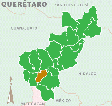 UBICACIÓN PEDRO ESCOBEDO - EXTRAIDO DE Blog de Pedro Escobedo, Queretaro